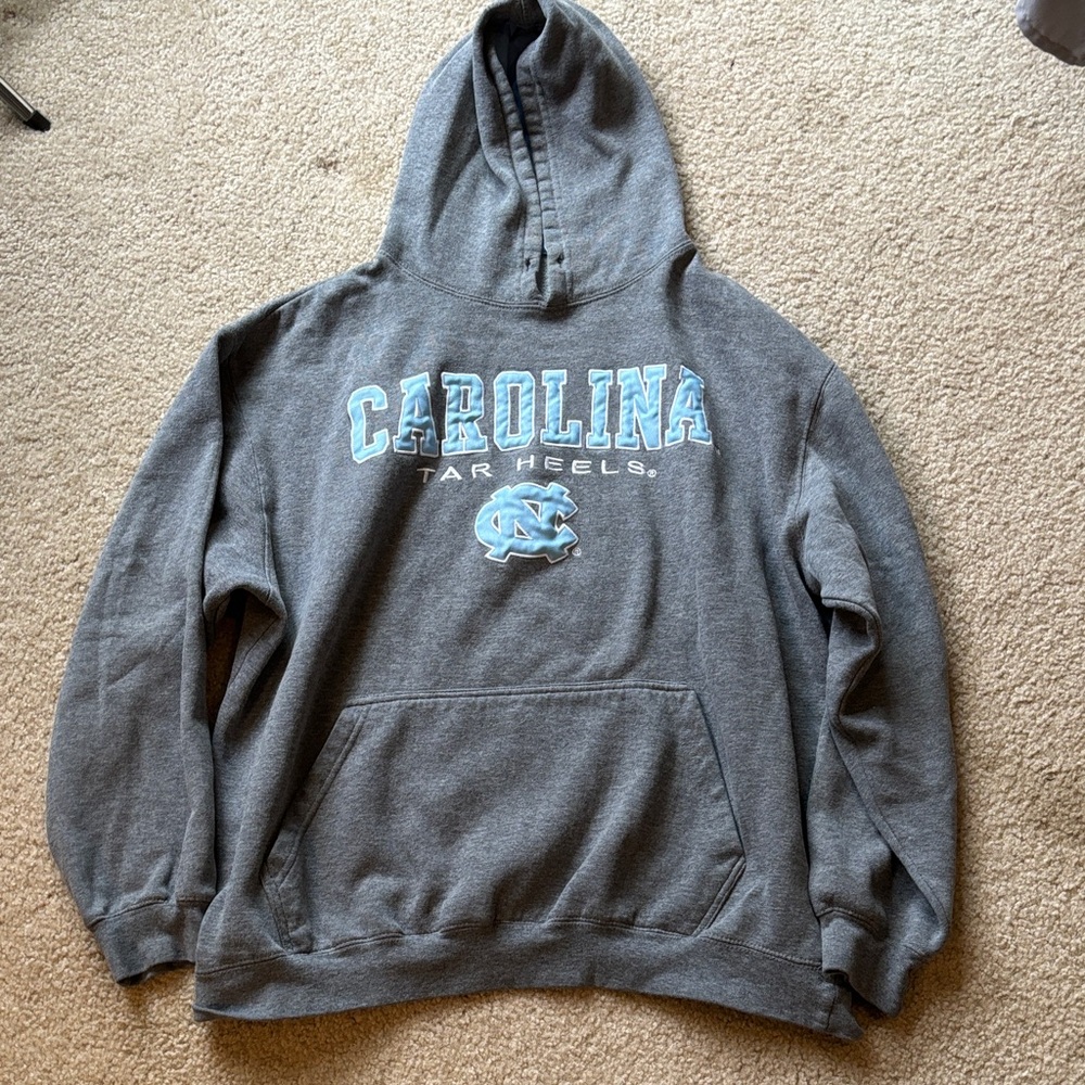 Gray Carolina Tar Heels Hoodie